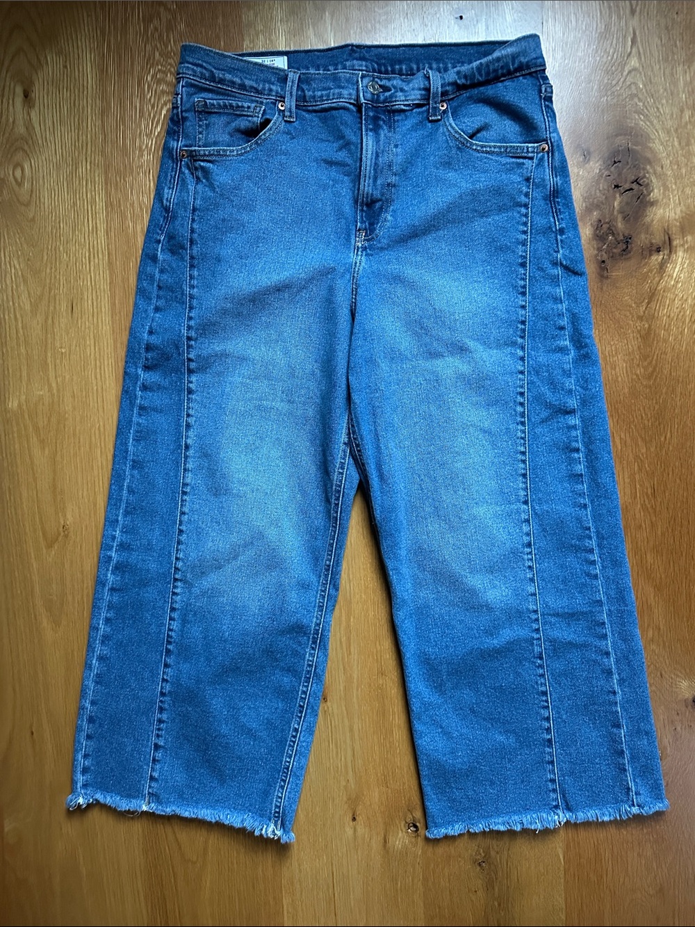 Gap High Rise Stride Ankle Jeans